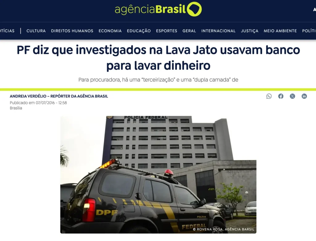 Investigados na Lava Jato usavam bancos para lavar dinheiro