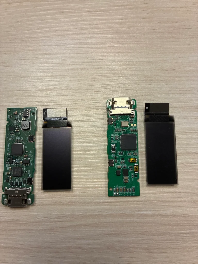 Ledger verdadeira e falsa por dentro